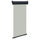 Balcony Side Awning 105x250 cm Grey