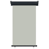 Balcony Side Awning 105x250 cm Grey
