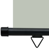 Balcony Side Awning 105x250 cm Grey - Low Angle