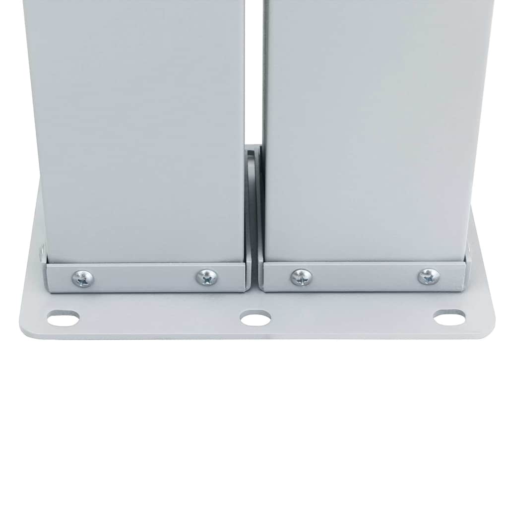 Retractable Side Awning Black 100x600 cm