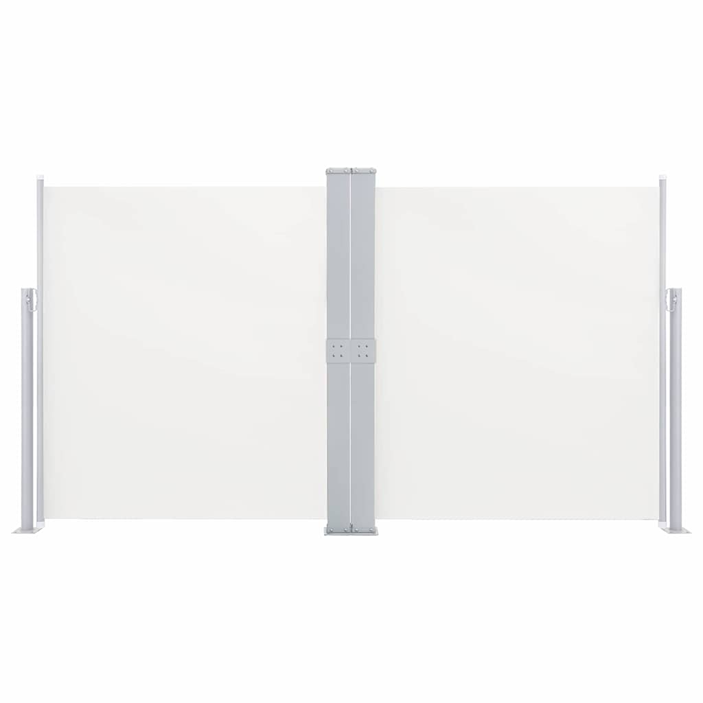 Retractable Side Awning Cream 140x600 cm