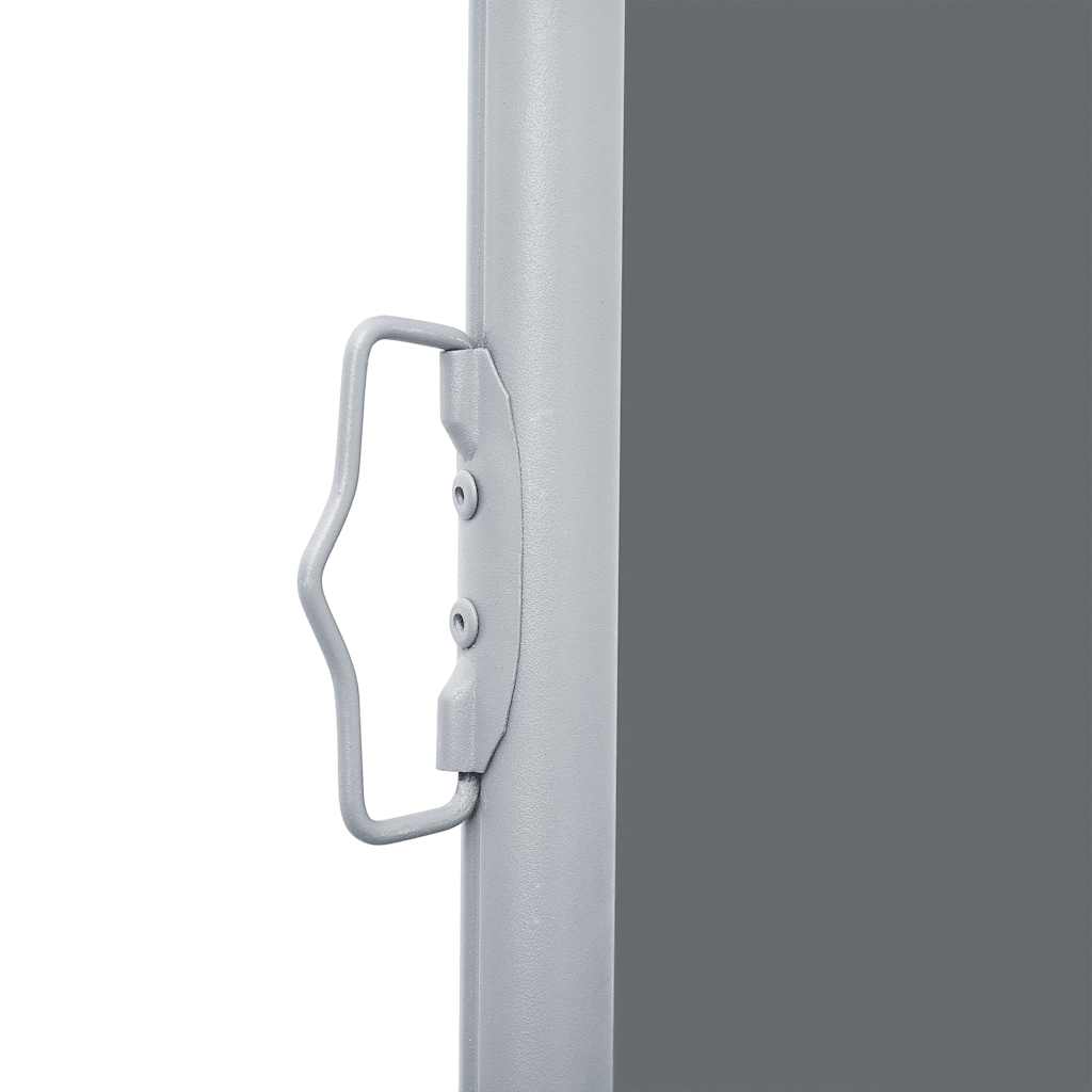 Retractable Side Awning Anthracite 140x600 cm