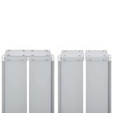 Retractable Side Awning Brown 140x600 cm - Extra Image