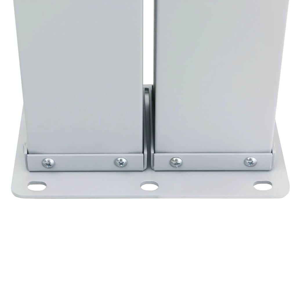 Patio Retractable Double Side Awning 170x600 cm Anthracite