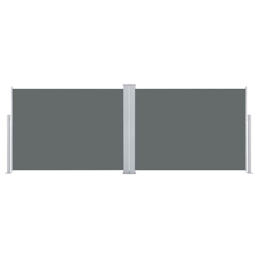 Retractable Side Awning Anthracite 120x1000 cm