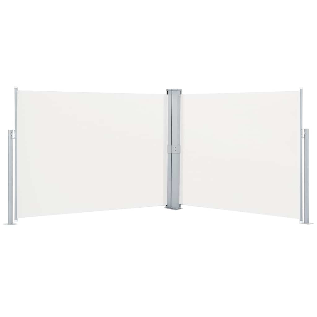 Retractable Side Awning Cream 140x1000 cm