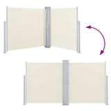 Retractable Side Awning Cream 140x1000 cm - Extra Image