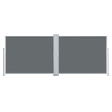 Retractable Side Awning Anthracite 140x1000 cm