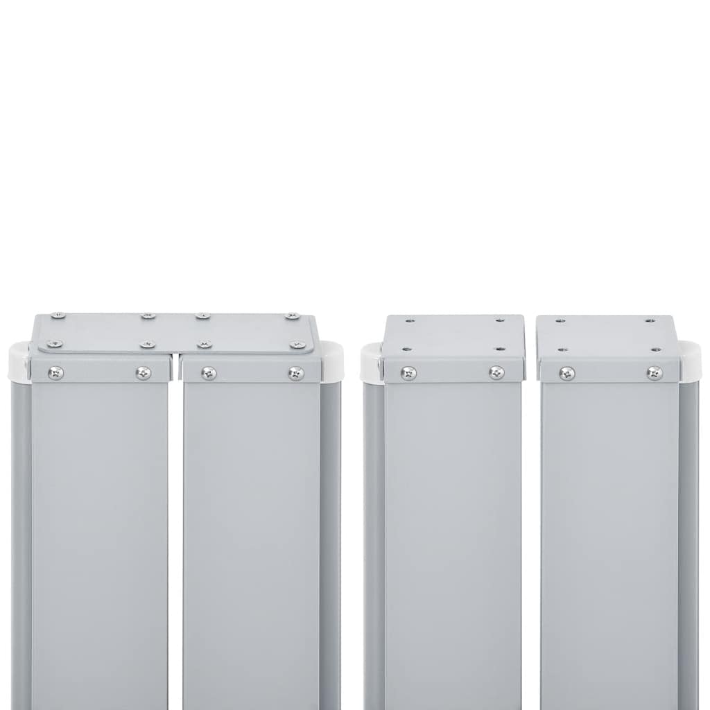 Retractable Side Awning Anthracite 140x1000 cm