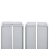 Retractable Side Awning Anthracite 140x1000 cm