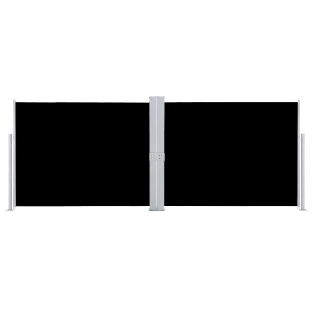 Retractable Side Awning Black 170x1000 cm