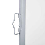 Retractable Side Awning Cream 170x1000 cm - 45-Degree Angle