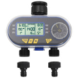 Automatic Digital Water Timer with Dual Outlet - Front View