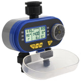 Automatic Digital Water Timer with Dual Outlet - Top-Down View