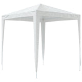 Party Tent 2x2 m White - 45-Degree Angle