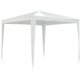 Party Tent 2.5x2.5 m White - Front View