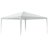 Party Tent 4x4 m White - 45-Degree Angle