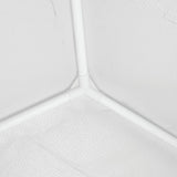 Party Tent 4x9 m White - Close-Up Angle