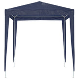 Party Tent 2x2 m Blue - Top-Down View