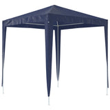 Party Tent 2x2 m Blue - 45-Degree Angle