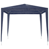 Party Tent 2.5x2.5 m Blue - Top-Down View