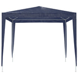 Party Tent 2.5x2.5 m Blue - 45-Degree Angle