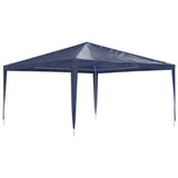 Party Tent 4x4 m Blue - Front View