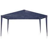 Party Tent 4x4 m Blue - Top-Down View