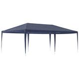 Party Tent 4x6 m Blue - 45-Degree Angle