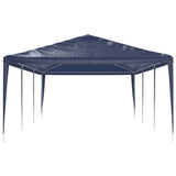 Party Tent 4x9 m Blue - Top-Down View