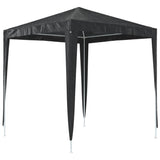 Professional Party Tent 2x2 m Anthracite - 45-Degree Angle