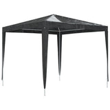 Professional Party Tent 2.5x2.5 m Anthracite 90 g/m?