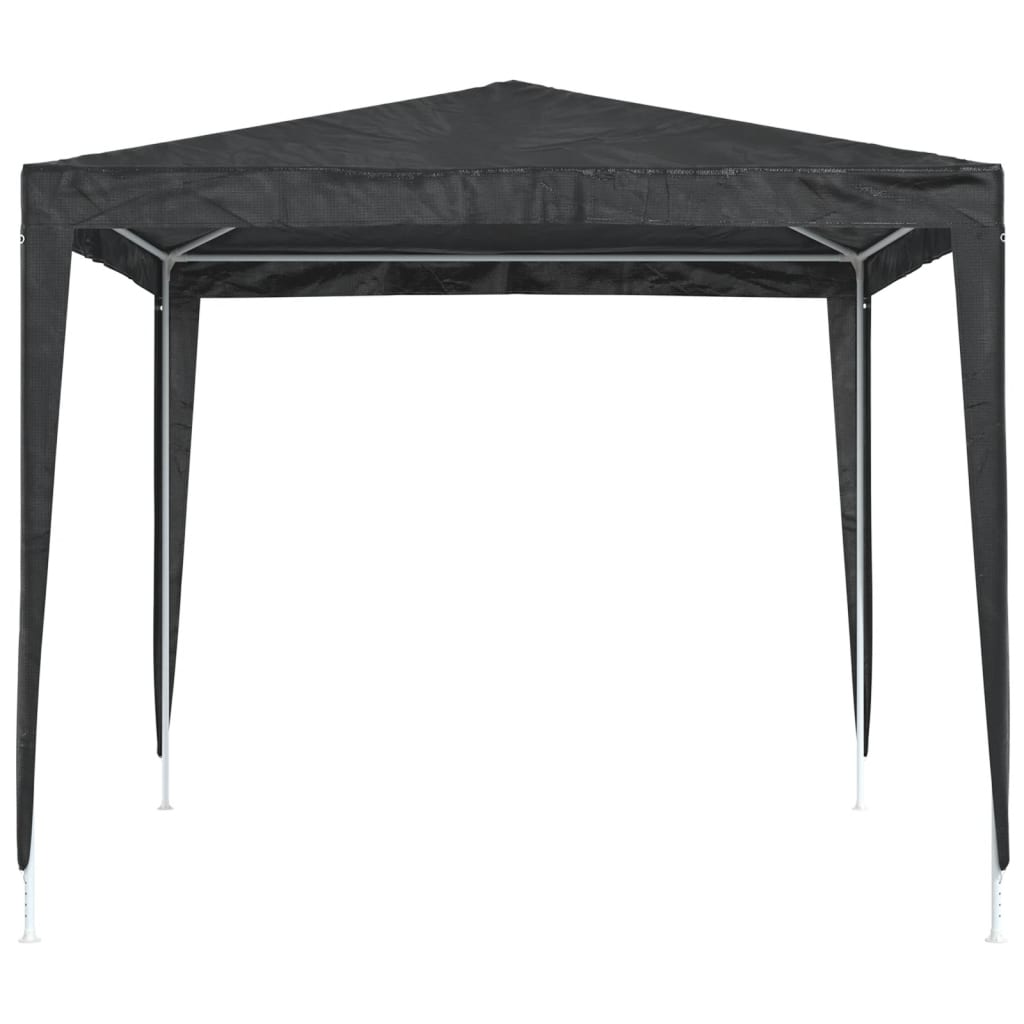 Professional Party Tent 2.5x2.5 m Anthracite 90 g/m?