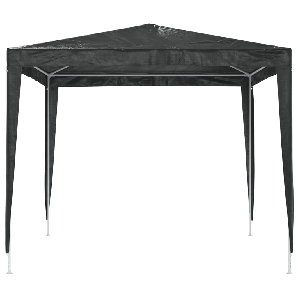 Professional Party Tent 2.5x2.5 m Anthracite 90 g/m?