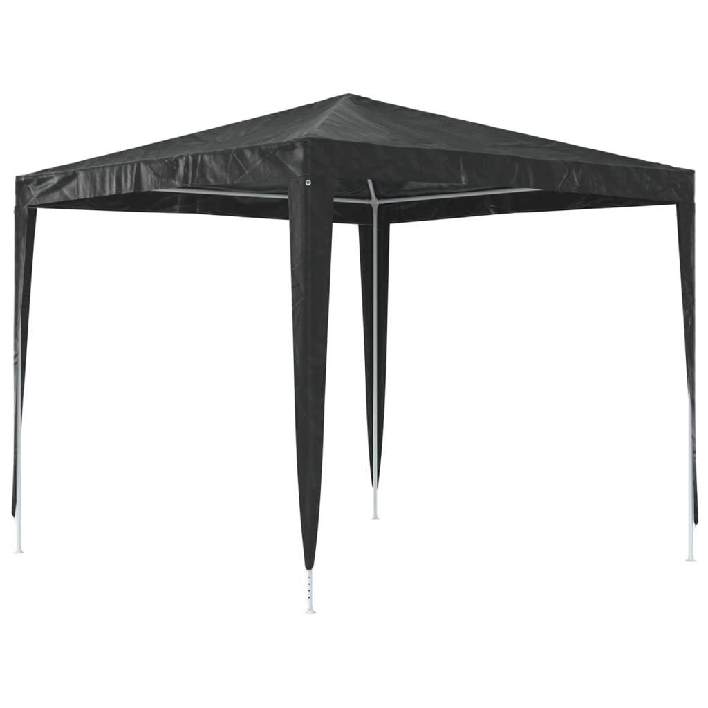Professional Party Tent 2.5x2.5 m Anthracite 90 g/m?