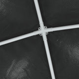 Professional Party Tent 2.5x2.5 m Anthracite 90 g/m?