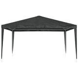 Professional Party Tent 4x4 m Anthracite 90 g/m² - Side View