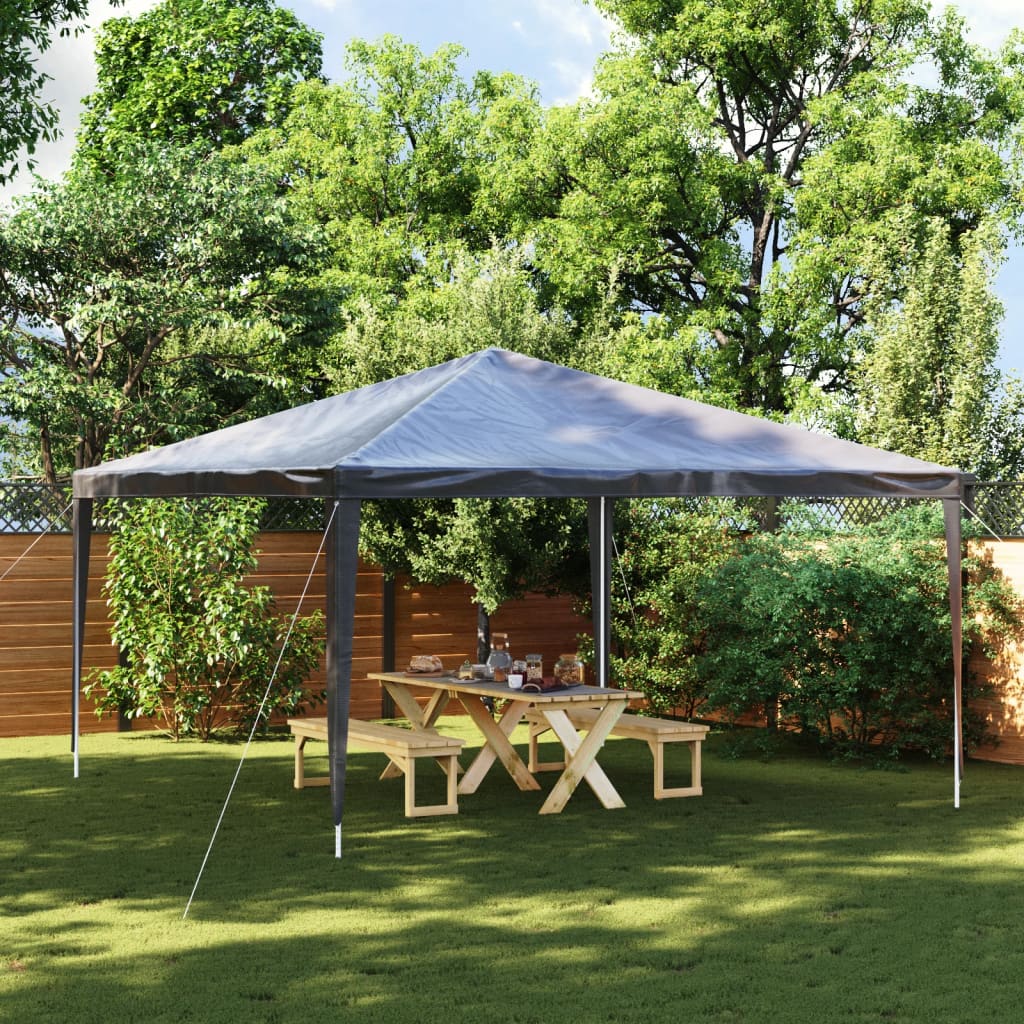 Professional Party Tent 4x4 m Anthracite 90 g/m?