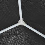 Professional Party Tent 4x6 m Anthracite 90 g/m² - Close-Up Angle