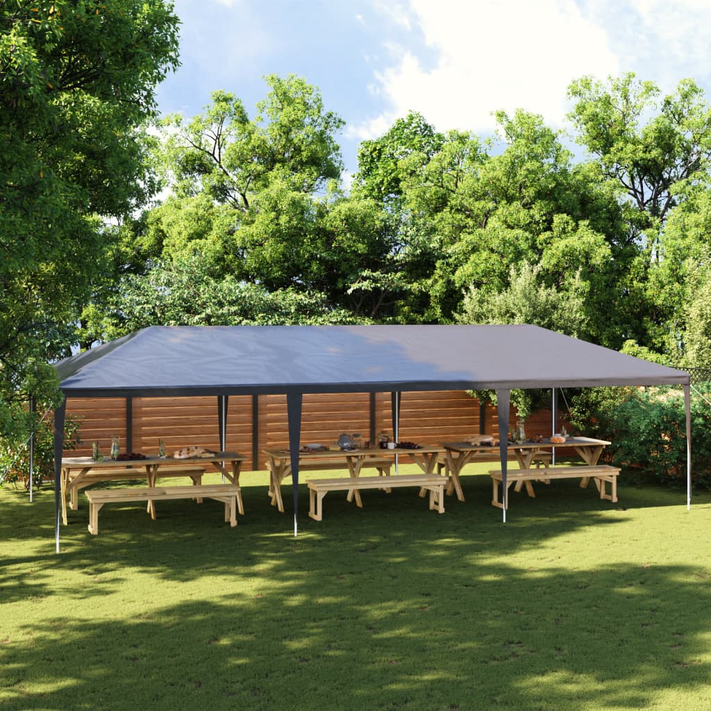Professional Party Tent 4x9 m Anthracite 90 g/m?