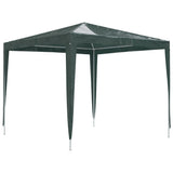 Professional Party Tent 2.5x2.5 m Green 90 g/m?