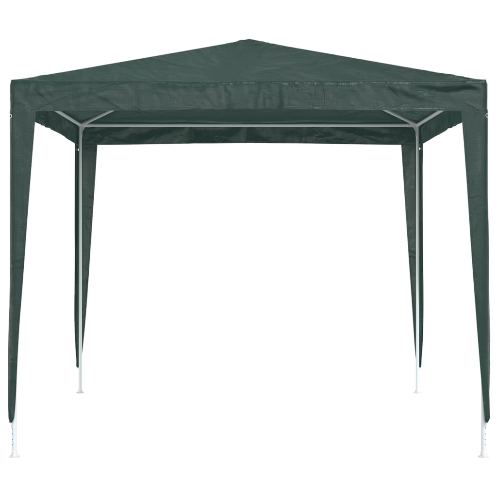 Professional Party Tent 2.5x2.5 m Green 90 g/m?