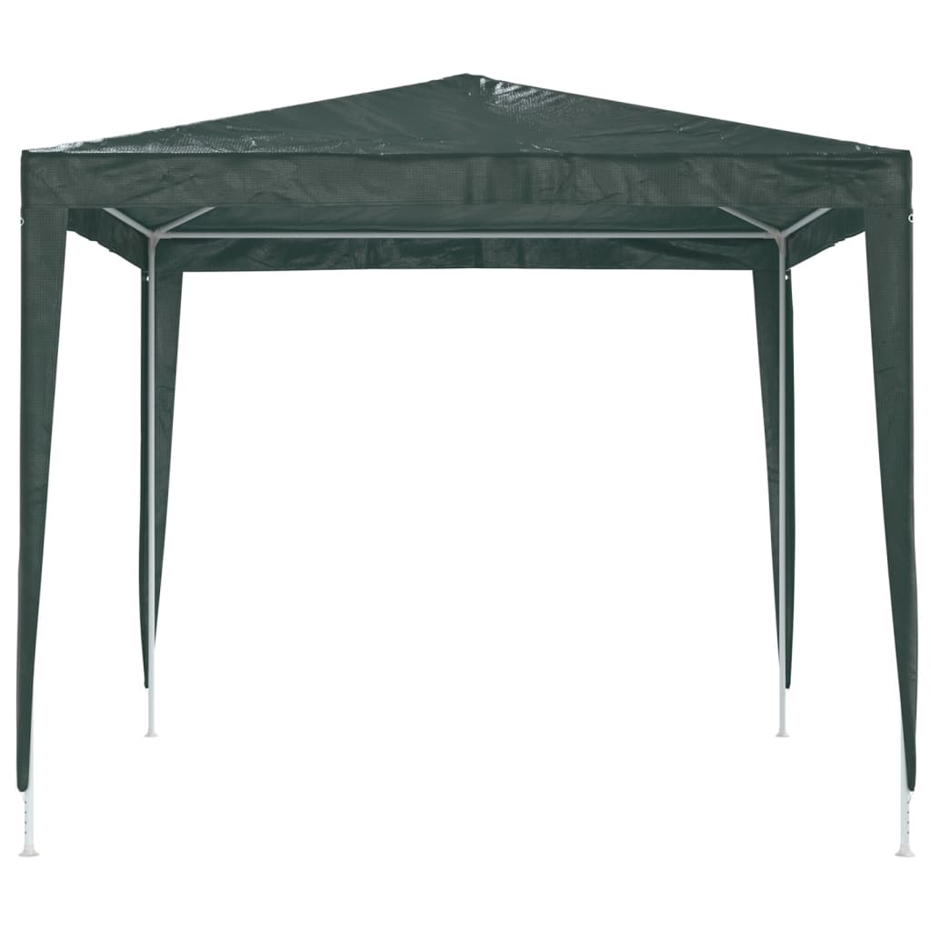 Professional Party Tent 2.5x2.5 m Green 90 g/m?