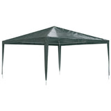 Professional Party Tent 4x4 m Green 90 g/m? - Front View