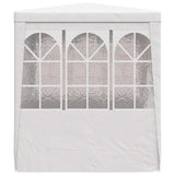 Professional Party Tent with Side Walls 2x2 m White 90 g/m?