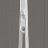 Party Tent with 4 Mesh Sidewalls 4x6 m White