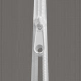 Party Tent with 4 Mesh Sidewalls 4x6 m White - Close-Up Angle