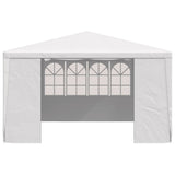 Professional Party Tent with Side Walls 4x4 m White 90 g/m?