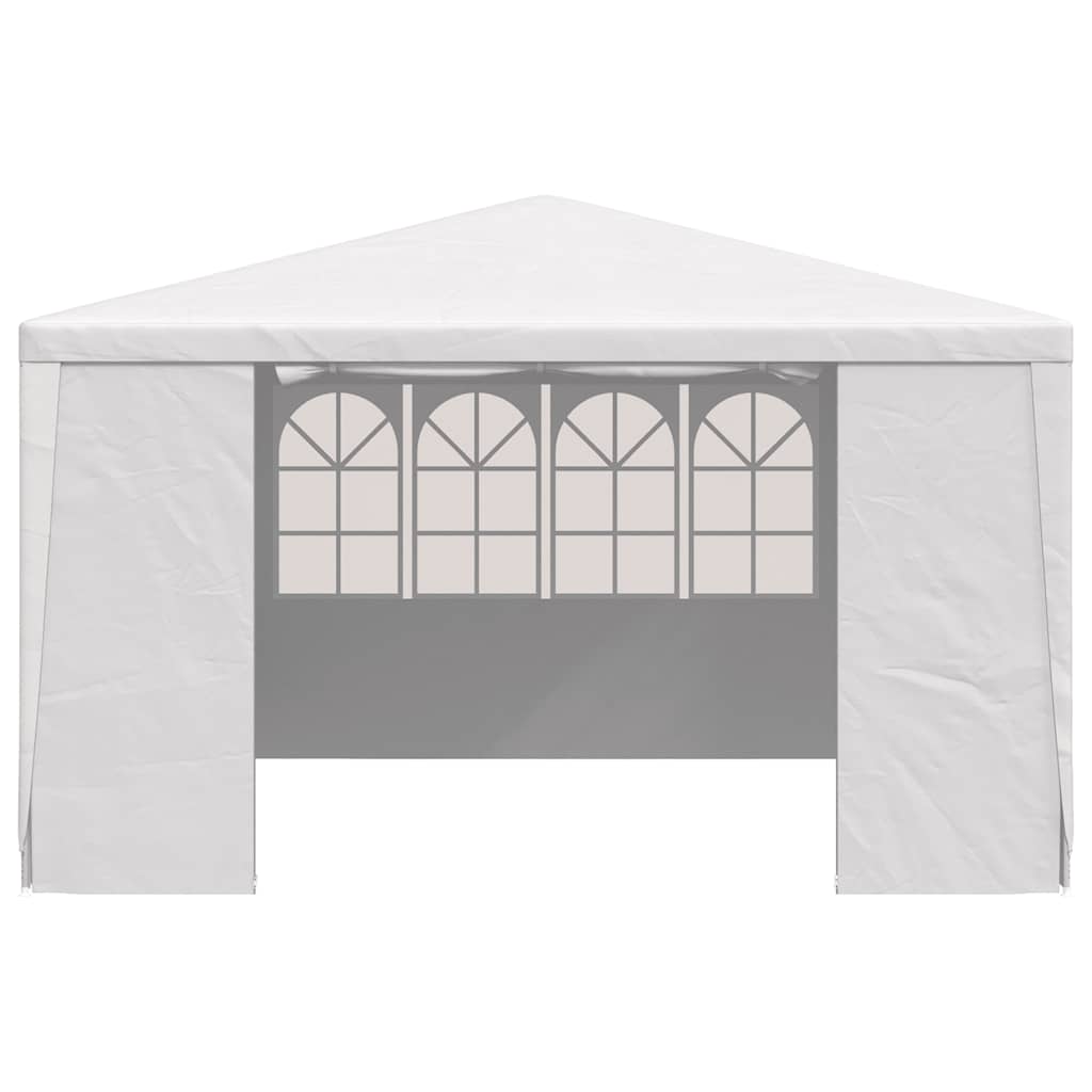 Professional Party Tent with Side Walls 4x4 m White 90 g/m²