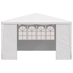Professional Party Tent with Side Walls 4x4 m White 90 g/m?